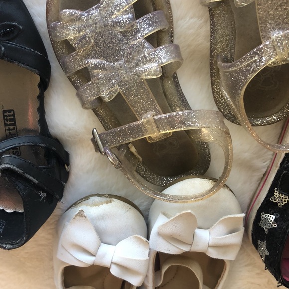 Girl Shoes Size 7T —4 pairs for $15 used - Picture 5 of 10